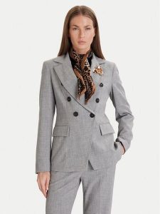 Maryley Marynarka 25IB139/M07/10GR Szary Regular Fit. Szare marynarki i żakiety Maryley, m, bez wzorów, z syntetyku. Za 549,99 zł.