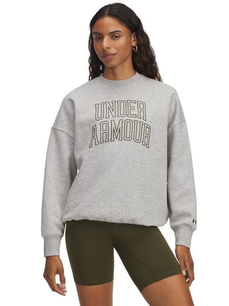 Under Armour Bluza polarowa w kolorze szarym rozmiar: M. Szare bluzy Under Armour, m, bez wzorów, z polaru, bez kaptura. Za 135,49 zł.