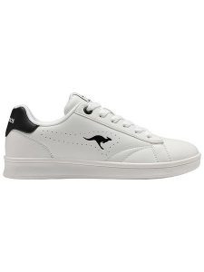 Kangaroos Sneakersy "K-Ten Adore" w kolorze biało-czarnym rozmiar: 36. Białe trampki KangaROOS, bez wzorów, bez zapięcia. Za 74,63 zł.