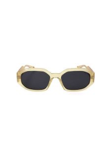 Polaroid Damskie okulary przeciwsłoneczne w kolorze beżowo-czarnym rozmiar: 55. Brązowe okulary przeciwsłoneczne Polaroid. Za 109,95 zł.