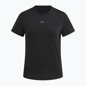 Koszulka Reebok Rbk-Chill Athletic Tee. Czarne bluzki REEBOK FITNESS, bez wzorów, sportowe, bez kołnierzyka, bez ramiączek. Za 109,99 zł.