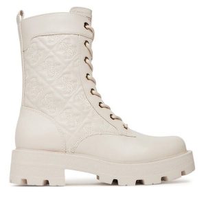 Trzewiki Guess. Botki Guess, z aplikacjami, bez obcasa, na płaskiej podeszwie, bez zapięcia. Za 549,99 zł.