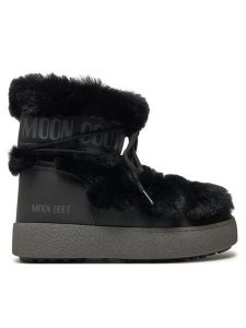 Moon Boot Śniegowce Ltrack Tube Faux-Fur 80D2450130 Czarny. Czarne buty zimowe Moon Boot, ze skóry, bez obcasa, bez zapięcia. Za 779,99 zł.