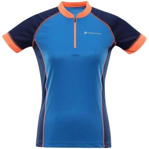 Koszulka damska Alpine Pro Sorana M - Oddychająca i lekka. Fioletowe bluzki Alpine Pro, m, bez wzorów, sportowe, bez kołnierzyka, bez ramiączek. Za 149,99 zł.