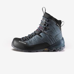 Buty trekkingowe damskie Forclaz MT900 wodoodporne skóra. Fioletowe buty trekkingowe SIMOND, z materiału, bez zapięcia. Za 799,99 zł.