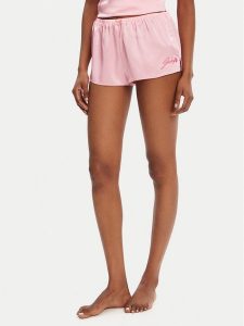 Juicy Couture Szorty piżamowe JCLHS125512 Różowy Regular Fit. Czerwone piżamy Juicy Couture, bez wzorów, z syntetyku, bez ramiączek. Za 89,99 zł.
