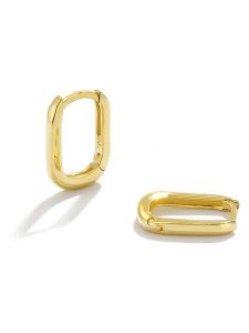 Miu Silver Pozłacane kolczyki rozmiar: onesize. Szare kolczyki Miu Silver, pozłacane. Za 117,73 zł.