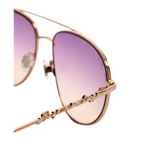 Okulary przeciwsłoneczne aviator z gradientowymi soczewkami dla kobiet Superdry. Czerwone okulary przeciwsłoneczne Superdry. W wyprzedaży za 287,00 zł.