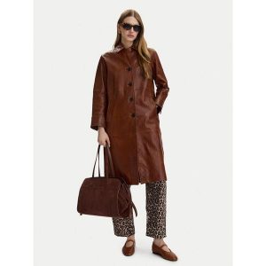 Torebka LOVE MOSCHINO. Brązowe shopper bag LOVE MOSCHINO, bez wzorów, bez dodatków. Za 770,99 zł.