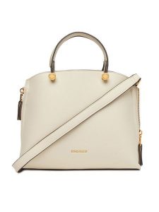 Gino Rossi Torebka RC-19689 Beżowy. Brązowe torebki klasyczne Gino Rossi, bez wzorów, z materiału, bez dodatków. Za 173,99 zł.