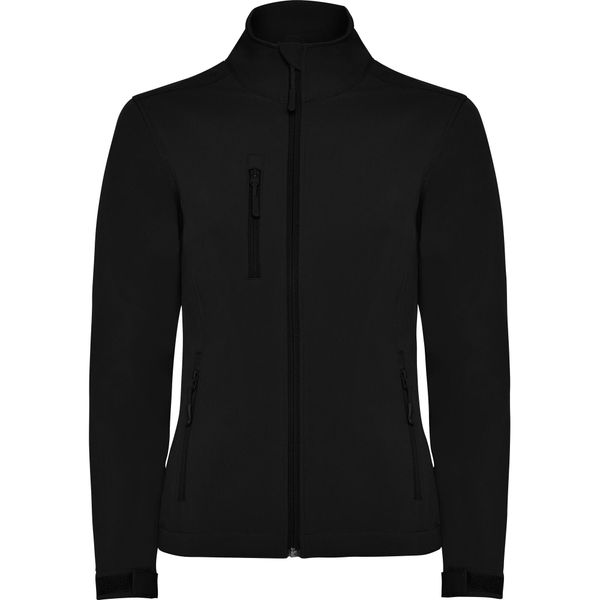 Damska Kurtka Soft Shell Nebraska. Czarne kurtki ROLY, xl, bez wzorów, bez kaptura. Za 159,99 zł.