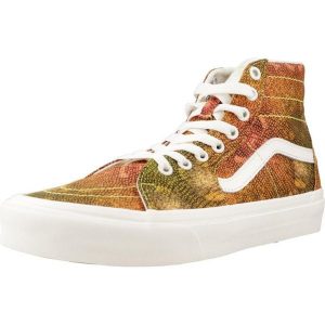Buty VANS SK8-HI Pomarańczowy. Brązowe trampki Vans, bez wzorów, z tkaniny, bez zapięcia. Za 320,99 zł.
