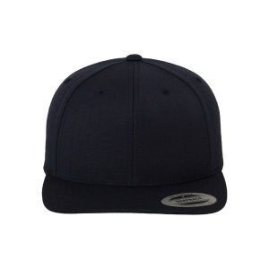 Klasyczna Czapka Snapback Dla Dorosłych Unisex. Szare czapki FLEXFIT, bez wzorów, klasyczne. Za 73,99 zł.