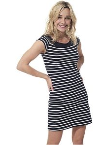 Hublot Mode Marine Sukienka w kolorze granatowym rozmiar: XL. Niebieskie sukienki Hublot Mode Marine, na co dzień, xl, z aplikacjami, marine, bez kołnierzyka, bez ramiączek, mini, proste. Za 158,45 zł.