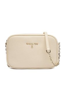 Patrizia Pepe Torebka CB0071/L001-W405 Écru. Torebki klasyczne Patrizia Pepe, bez wzorów, ze skóry, bez dodatków. Za 689,99 zł.