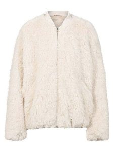 Herrlicher Kurtka pluszowa "Yaya" w kolorze kremowym rozmiar: XL. Brązowe kurtki Herrlicher, xl, bez wzorów, bez kaptura. Za 295,99 zł.