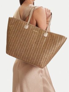 MEXX Torebka EO-MEXX-L-007-09 Złoty. Żółte torebki klasyczne Mexx, bez wzorów, z materiału, bez dodatków. Za 289,99 zł.