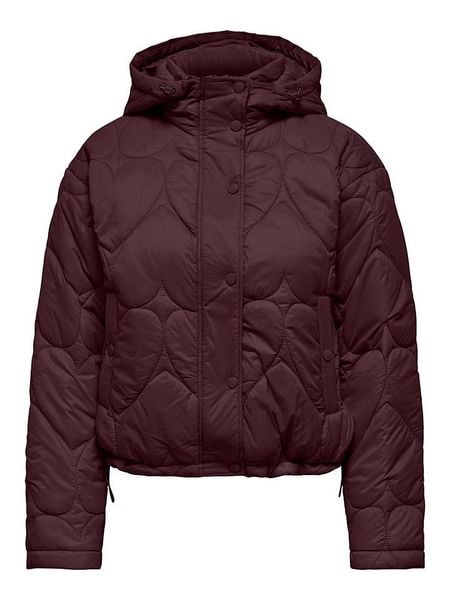 ONLY Kurtka przejściowa w kolorze bordowym rozmiar: L. Czerwone kurtki ONLY, l, bez wzorów, bez kaptura. Za 159,95 zł.