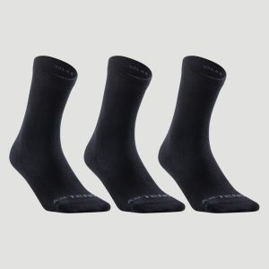 Skarpety sportowe tenis Artengo RS160 High 3 pary. Białe skarpetki ARTENGO, bez wzorów, z bawełny. Za 29,99 zł.