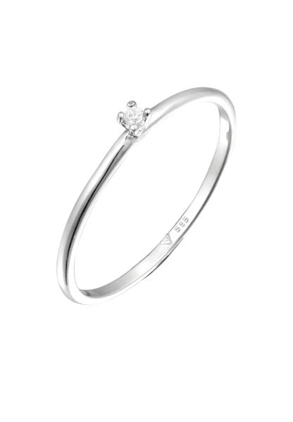 Elli DIAMONDS Pierścionek Zaręczynowy Kobiety Diament Szlif Brylantowy Biały 0.015 ct 585 Białe Złoto Wesele Pierścionki 1 ct Damski. Białe pierścionki Elli DIAMONDS, z diamentem, złote. Za 1 539,99 zł.