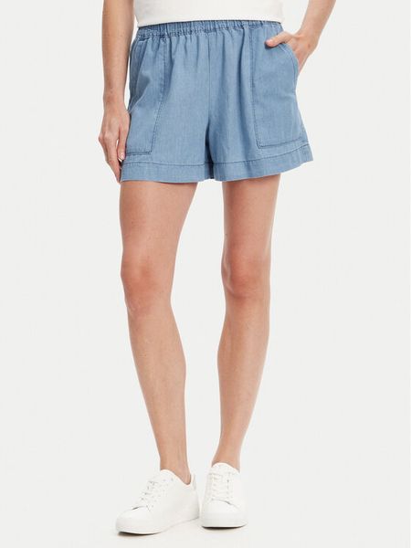 United Colors Of Benetton Bermudy 4DHJD9022 Niebieski Relaxed Fit. Niebieskie szorty United Colors of Benetton, bez wzorów, z bawełny. Za 179,99 zł.
