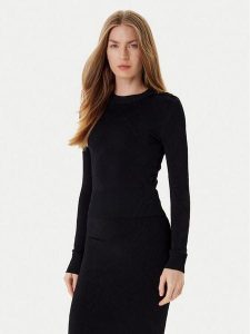 Marciano Guess Sweter 5YGR11 5036Z Czarny Regular Fit. Czarne swetry klasyczne Marciano Guess, m, z wiskozy, bez kołnierzyka. Za 469,99 zł.