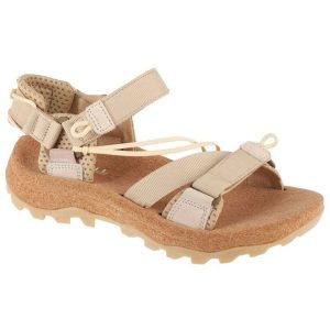 Sandały Merrell Speed Fusion Web Rmx J008136 beżowe beżowy. Brązowe sandały bez wzorów, z gumy, bez obcasa, bez zapięcia. W wyprzedaży za 547,82 zł.