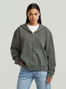 G-Star Bluza w kolorze szarym rozmiar: L. Szare bluzy G-Star, l, bez wzorów, z bawełny, bez kaptura. Za 202,03 zł.