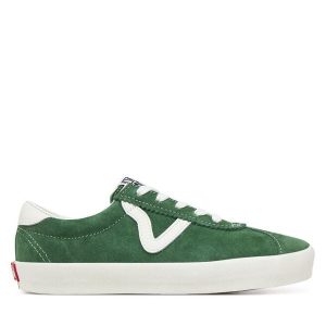 Tenisówki Vans. Zielone trampki Vans, bez wzorów, bez zapięcia. Za 309,99 zł.