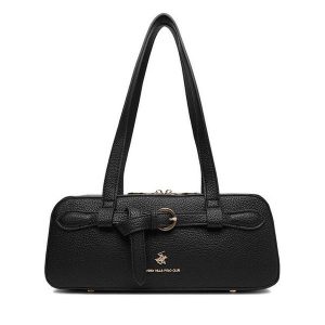 Torebka Beverly Hills Polo Club. Czarne torebki klasyczne Beverly Hills Polo Club, bez wzorów, bez dodatków. Za 219,99 zł.