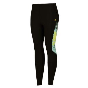 Legginsy do biegania damskie EXTREME HOBBY HALFTONE. Zielone legginsy EXTREME HOBBY, bez wzorów, z dzianiny. Za 199,00 zł.