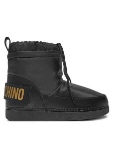 LOVE MOSCHINO Śniegowce JA24972G0LEB000A Czarny. Czarne buty zimowe LOVE MOSCHINO, z materiału, bez obcasa, bez zapięcia. Za 739,99 zł.