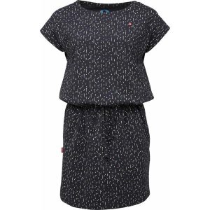 Sukienka damska Loap Baskela Dblu Blue. Czarne sukienki LOOP, bez wzorów, z bawełny, sportowe, bez kołnierzyka, bez ramiączek, sportowe. Za 192,99 zł.