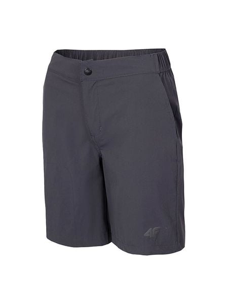 4F Szorty funkcyjne w kolorze ciemnoszarym rozmiar: XL. Czarne spodenki sportowe 4f, xl, bez wzorów, z materiału, outdoorowe. Za 132,95 zł.