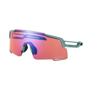 Turkusowe okulary przeciwsłoneczne Shimano CE-Equinox 5. Czerwone okulary przeciwsłoneczne Shimano. Za 543,50 zł.