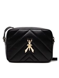 Patrizia Pepe Torebka CB0023/L004-K103 Czarny. Czarne torebki klasyczne Patrizia Pepe, bez wzorów, ze skóry, bez dodatków. Za 669,99 zł.