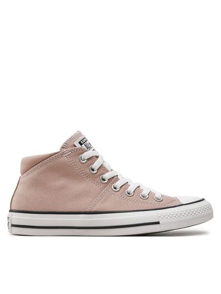 Converse Trampki Chuck Taylor All Star Madison Mid A06511C Beżowy. Brązowe trampki Converse, bez wzorów, z materiału, bez zapięcia. Za 169,99 zł.