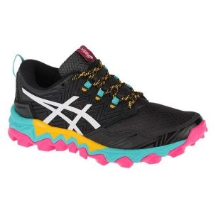 Damskie Buty Do Biegania Gel FujiTrabuco 8. Czarne buty trekkingowe ASICS, bez zapięcia. Za 519,99 zł.