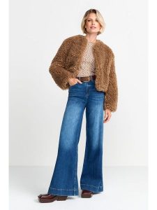 Rich&Royal Kurtka pluszowa w kolorze karmelowym rozmiar: M. Brązowe kurtki Rich&Royal, m, bez wzorów, bez kaptura. Za 278,45 zł.