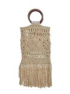 BLE Torebka w kolorze beżowym - 31 x 55 x 3 cm rozmiar: onesize. Brązowe torebki klasyczne BLE, bez wzorów, z materiału, bez dodatków. Za 143,95 zł.