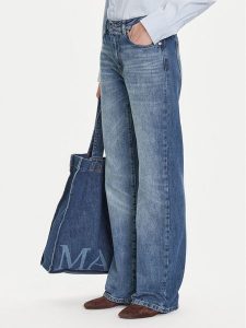 MAX&Co. Jeansy Cablo 2526186081200 Niebieski Regular Fit. Niebieskie jeansy MAX&Co., bez wzorów, z bawełny. Za 699,99 zł.