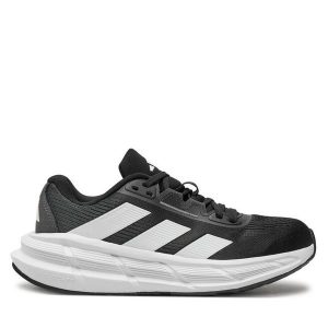 Buty do biegania adidas. Czarne buty sportowe ADIDAS, bez wzorów, bez zapięcia, do biegania. Za 239,99 zł.