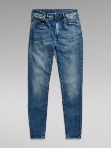 G-Star Dżinsy - Skinny fit - w kolorze niebieskim rozmiar: W28/L32. Niebieskie jeansy G-Star, z aplikacjami. Za 202,03 zł.