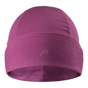 Czapka Unisex Dla Dorosłych Cours. Fioletowe czapki MARTES ESSENTIALS, bez wzorów, z elastanu. Za 42,99 zł.
