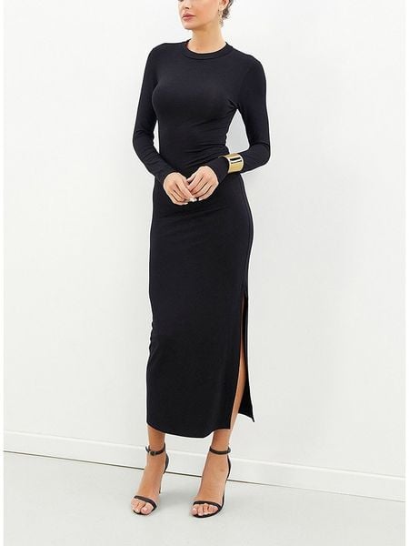 LA Angels Sukienka w kolorze czarnym rozmiar: M. Czarne sukienki LA Angels, m, bez wzorów, bez kołnierzyka, bez ramiączek, maxi. Za 161,34 zł.