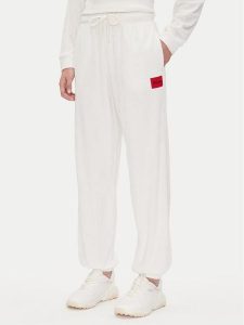 HUGO Spodnie dresowe Neve_Pants 50531692 Écru Relaxed Fit. Spodnie dresowe Hugo, l, bez wzorów, z dresówki. Za 249,99 zł.
