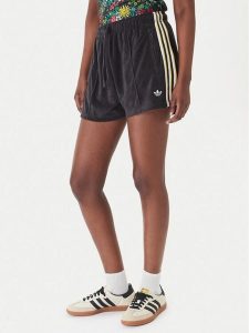 Adidas Szorty sportowe Terry Towel Firebird KD1398 Czarny Loose Fit. Czarne spodenki sportowe ADIDAS, xs, bez wzorów, z bawełny. Za 179,99 zł.
