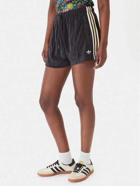 Adidas Szorty sportowe Terry Towel Firebird KD1398 Czarny Loose Fit. Czarne spodenki sportowe ADIDAS, xs, bez wzorów, z bawełny. Za 179,99 zł.