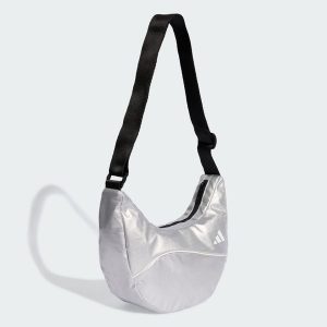 Torba na ramię adidas Glow. Białe torby podróżne i sportowe ADIDAS, bez wzorów, na ramię. Za 89,95 zł.