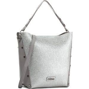 Torebka NOBO - NBAG-D2930-C019 Szary Ze Srebrnym. Szare shopper bag marki NOBO, ze skóry ekologicznej. W wyprzedaży za 139,00 zł.